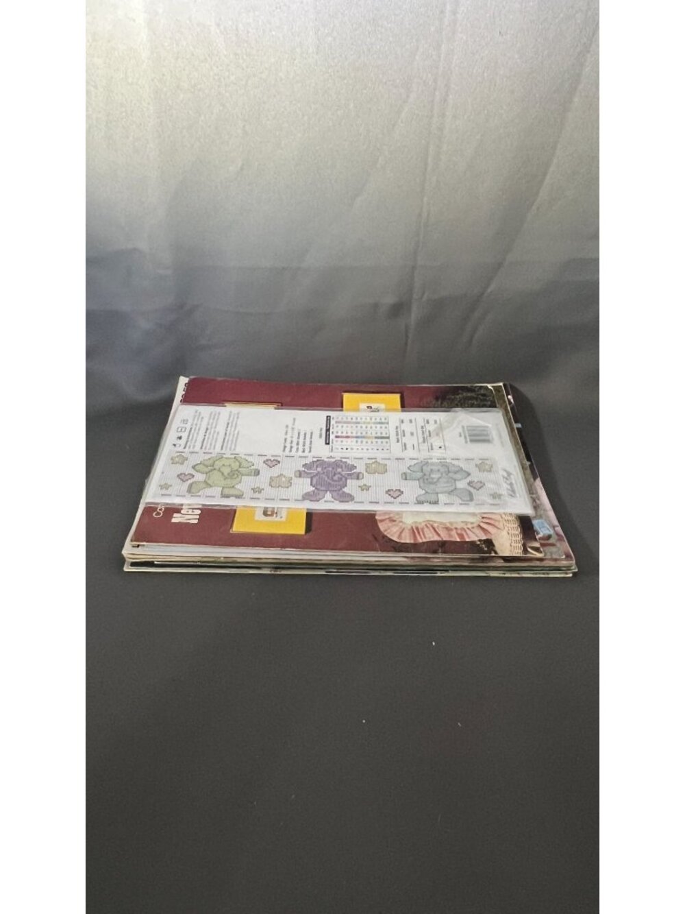Vintage Cross-Stitch Leaflets Bundle Canterbury Designs Baby Patterns